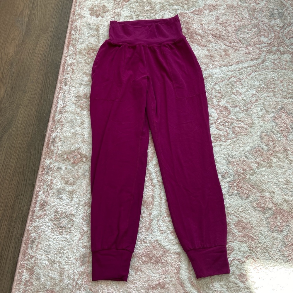 Magenta Athleta Joggers